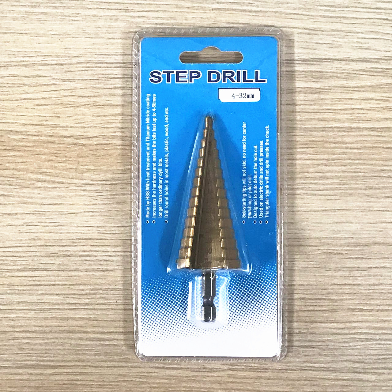 4-32mm Hex Shank Step Drill 