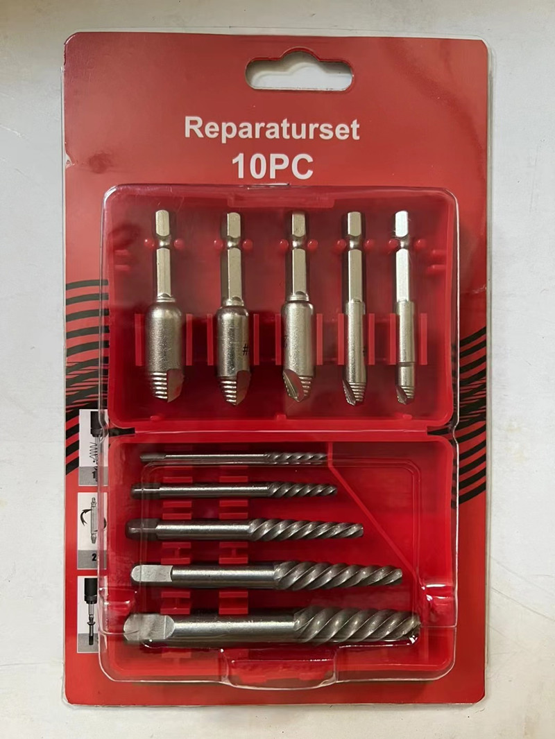 10pcs Screw Extractor Sets 