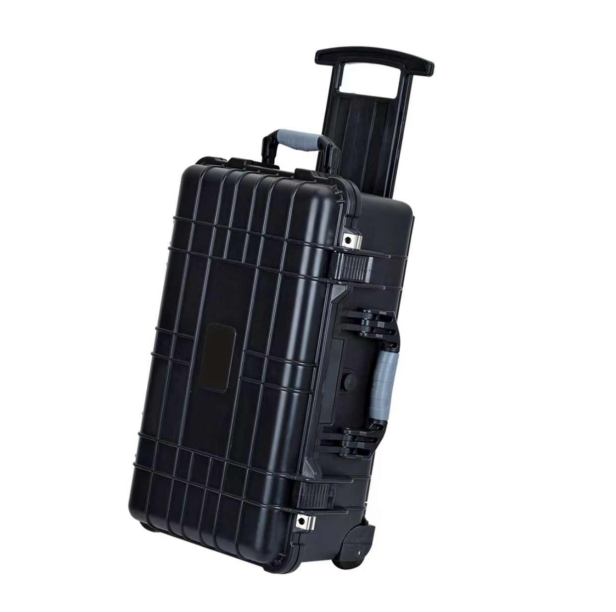  Plastic Trolley Box Wheeled Black Tool Case